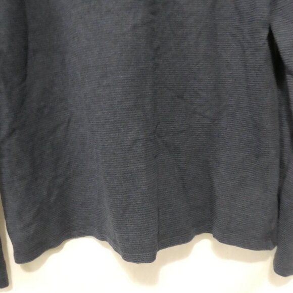 THE ORANGE LABEL TEE CO. - Super Dry | XXL | Blue Long Sleeve Striped Casual Top - Picture 14 of 15